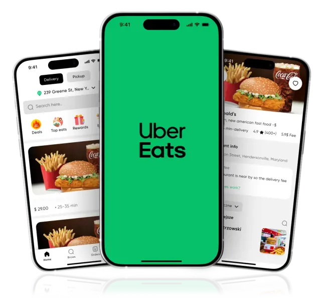 Connect with Uber Eats